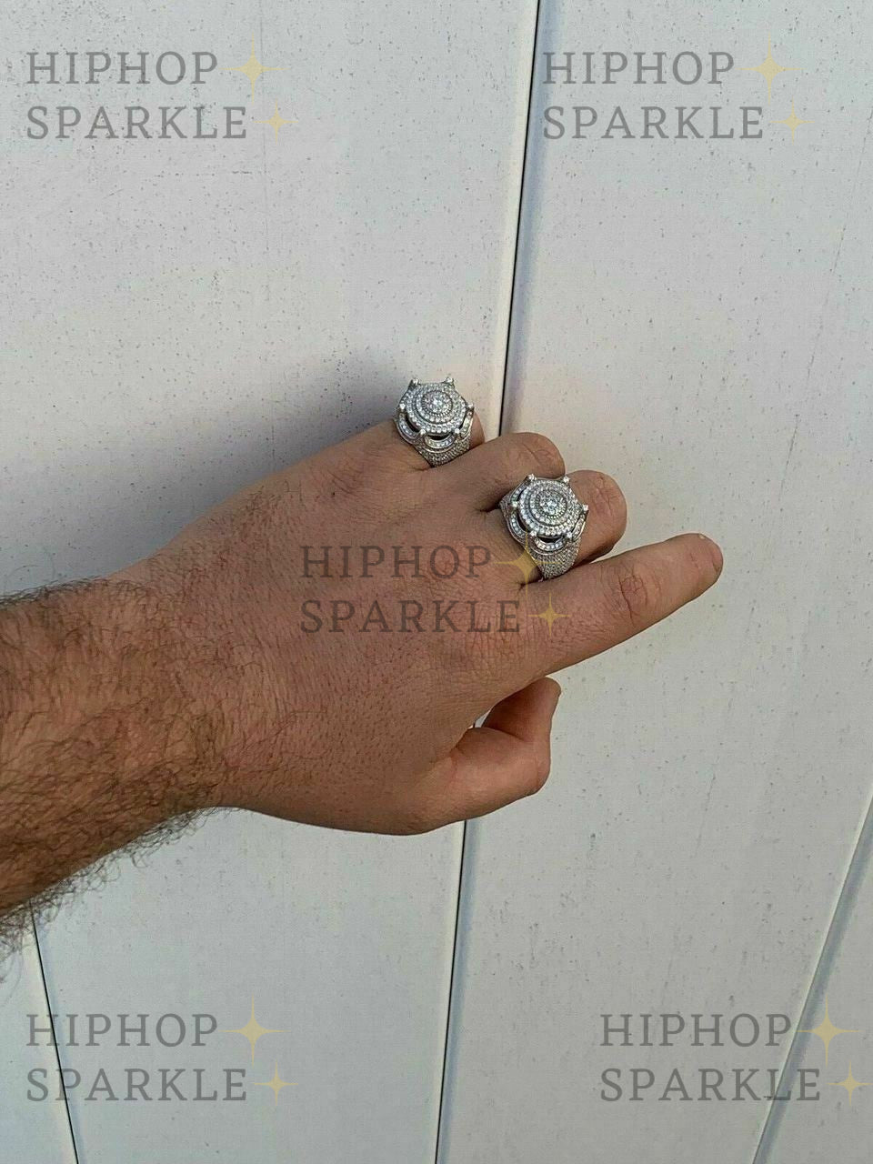 Moissanite King Crown The Don Hip Hop Ring: Fit for a King